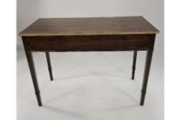 Mahogany Console Table