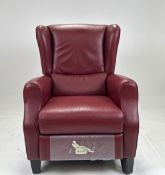 Natuzzi Leather Recline Chair