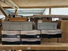 Full Shelf of Misc Catering Items