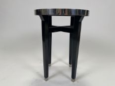 Bespoke Onyx Circular Side Table Made for Claridges