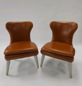 Pair of Ben Whistler Chairs Commissioned by Robert Angell Designed for The Berkeley