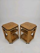 Pair of Art Deco Bedside Tables