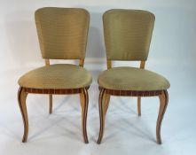 Pair of Espelette Honeycomb Dining Chairs