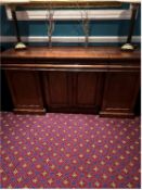Sideboard And Lamps