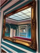 Large Gold Frame Mirror