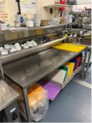 Stainless Steel Preparation Bench