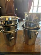 Silver Ice Buckets
