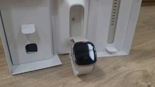 FITBIT SENSE 2 LUNAR WHITE PLATINUM
