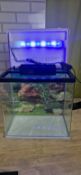 FISH TANK WITH LED LIGHT
