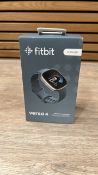 FITBIT VERSA 4 WATERFALL BLUE PLATINUM