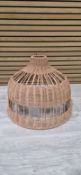 ARMELLE RATTAN EASY FIT PENDANT 45CM