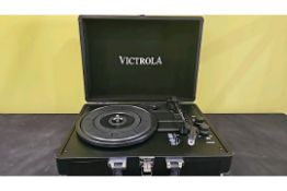 VICTROLA JOURNEY AND RECORD PLAYER