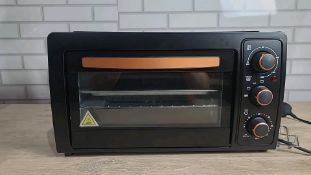 EGL 28 LITRE MINI OVEN-BLK & COPPER