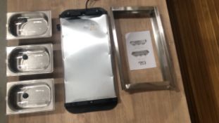 EGL 3 TRAY SMALL BUFFET SERVER