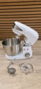 STUDIO 5 LITRE STAND MIXER - WHITE/SILVE