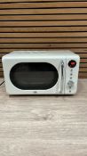 EGL RETRO 20 LITRE MICROWAVE - CREAM