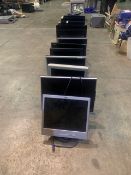 Set of 20 Various PC Screens, Epsom Printers, Server Cabinet