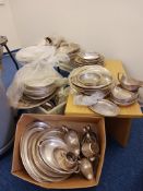 Mixed Lot of Stainless Steel Crockery