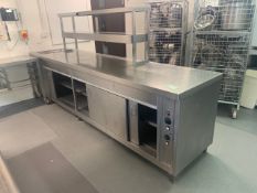 Hot Cupboard with Bain Marie and Gantry
