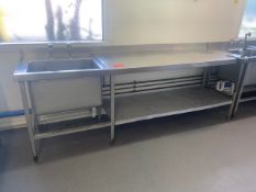 Sink & Prep Unit - Upstand