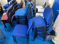 Quantity of Cusioned Classroom Chairs