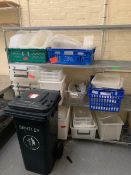 Large Qty of Plastic Containers