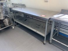 Mobile Prep Bench with drawer