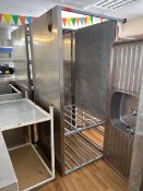 Stainless Steel Topped Preparation Table