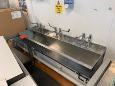 Wash Trough 3 Pairs of taps