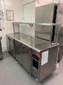 Gamko Bench Fridge with Gantry