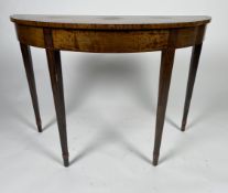 Mahogany Console Table