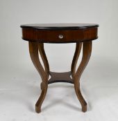 Art Deco Pedestal Table