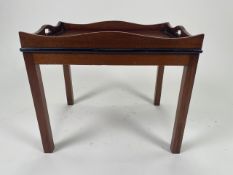 Georgian Style Mahogany Tray Table