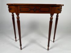 Antique Mahogany Console Table