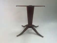 Mahogany Table Base