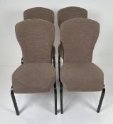 Set of 4 conference / event chairs