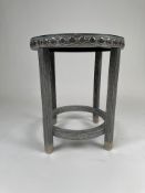 Round Glass Top Table