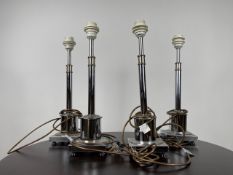 Set of 5 Modern Table Lamps