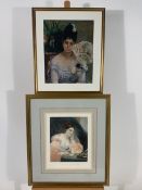 Set of 4 Female Portrait Prints