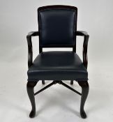 Mid-Century Leather Armchair