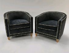 Pair of Art Deco Armchairs