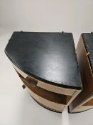 Art Deco Pair of Bedside Tables
