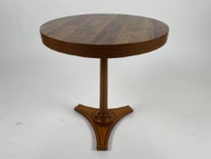 Bolero Walnut Pedestal Table