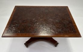 Antique Centre Console / Games Table