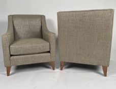 Pair of Fabric Armchairs