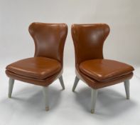 Pair of Ben Whistler Chairs Commissioned by Robert Angell Designed for The Berkeley