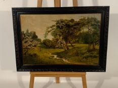 Large Oil Landscape Artwork