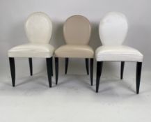 Lot Withdrawn - Set of 3 David Linley Dining Chairs
