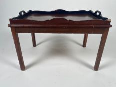 Mahogany Tray Table