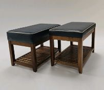 Pair of Shoe Benches